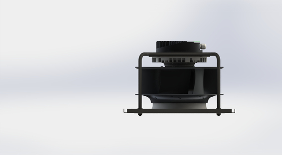Hoogtemperatuurbestendigheid van 60°C IP54 met 250 mm blad EC Fan