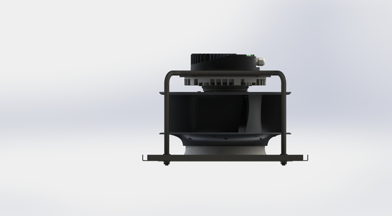 Hoogtemperatuurbestendigheid van 60°C IP54 met 250 mm blad EC Fan