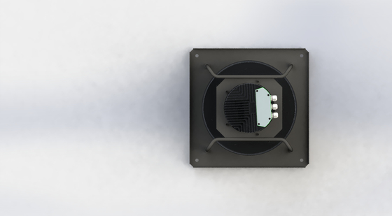 Hoogtemperatuurbestendigheid van 60°C IP54 met 250 mm blad EC Fan