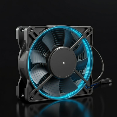 Blade 175mm vermogen 102W hoge temperatuur weerstand van 60°C EC Axial Fan