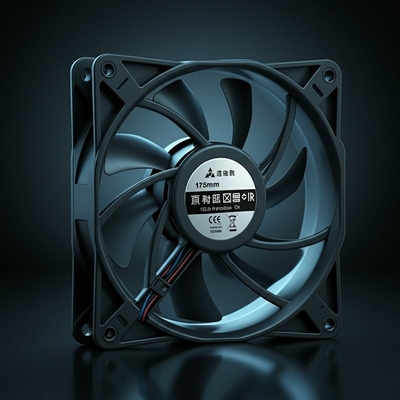 Blade 175mm vermogen 102W hoge temperatuur weerstand van 60°C EC Axial Fan