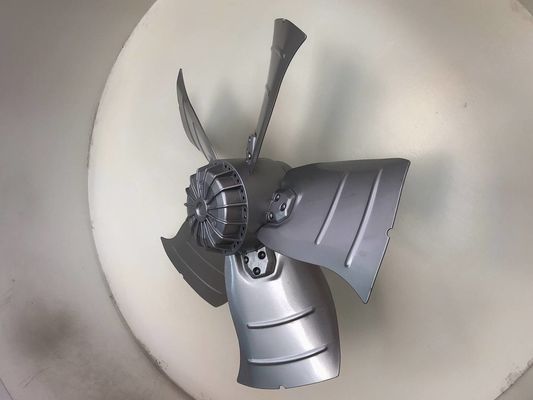 Van het de Ventilator2745rpm 250mm Aluminium van de hoge druk Extern Rotor As de Legeringsblad