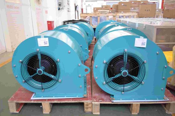 6 de Dubbele toegang Centrifugaalventilator in drie stadia van Pool 400V 12 Duimblad