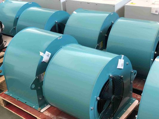 6 de Dubbele toegang Centrifugaalventilator in drie stadia van Pool 400V 12 Duimblad