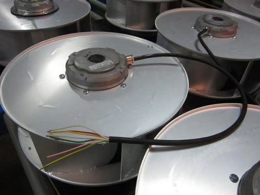 2940 t/min 220mm achteruit de Centrifugaaldrijvende kracht van het Ventilator Voorwaartse Gegalvaniseerde Staal